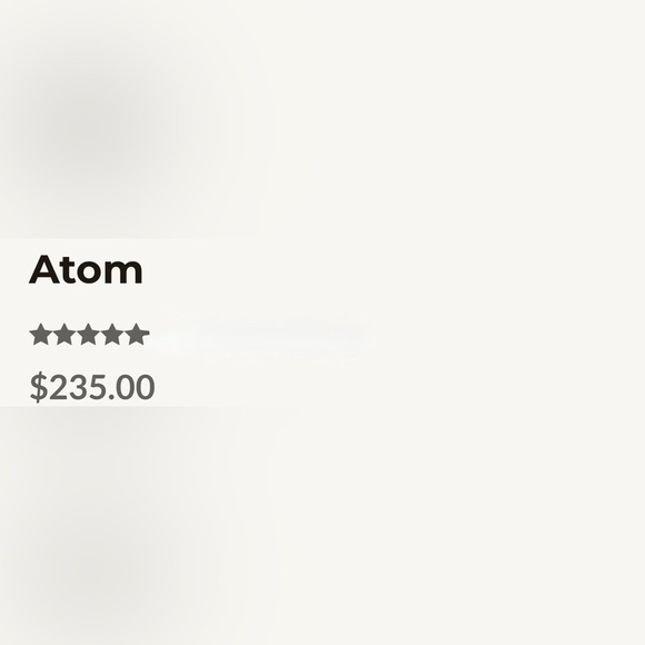 Ramla Atom Hand-Crafted Bag in Gold - Picture 5 of 5